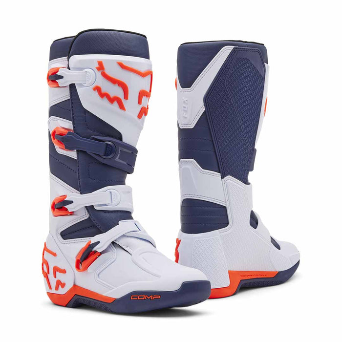 Fox Comp Boot White/Navy
