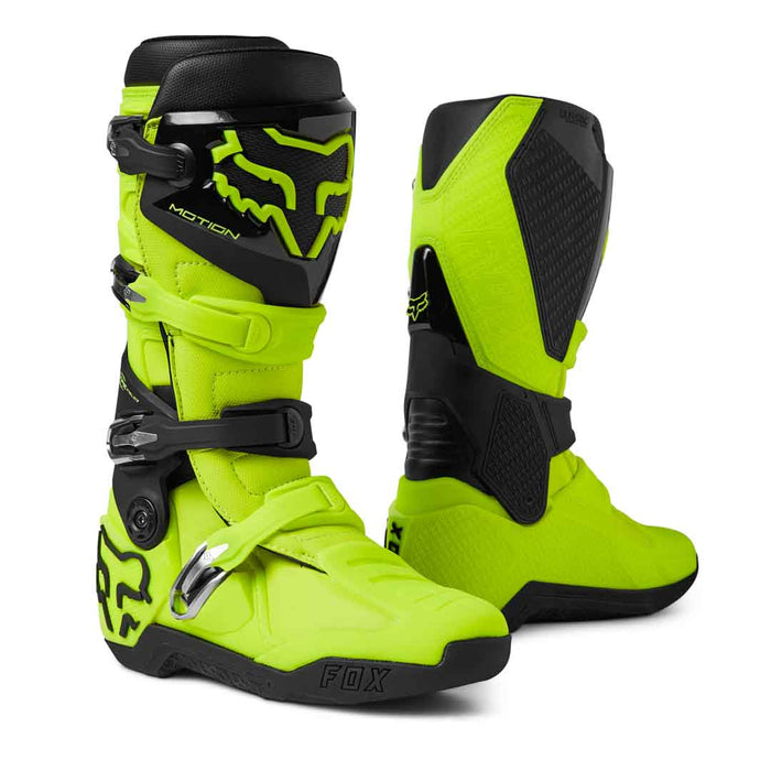Fox Motion Boot Fluro Yellow
