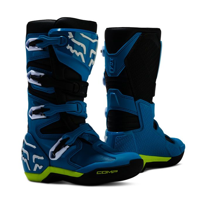 Fox Yth Comp Core Boot - BluYlw