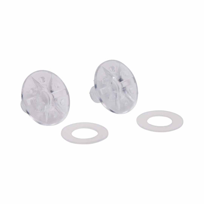 Fox 22 V1 Visor Screw Kit - Clr