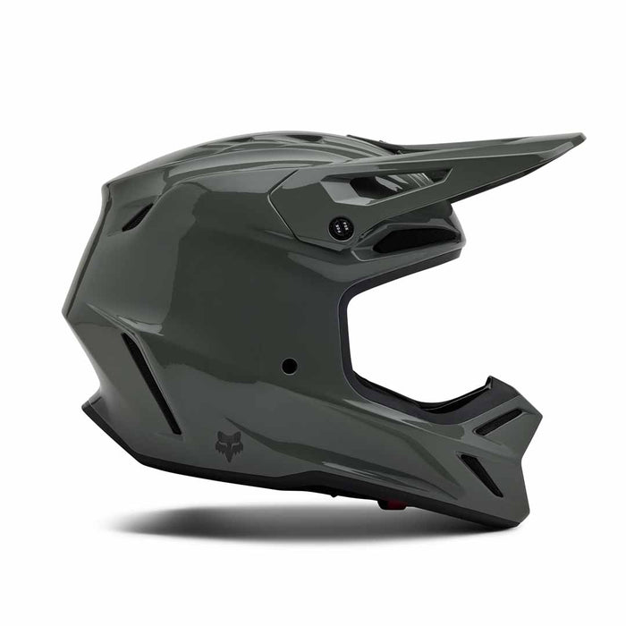 Fox V3 Rs Carbon Solid Helmet - DrkSto