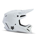 Fox V3 Solid Helmet MT WHT Fox