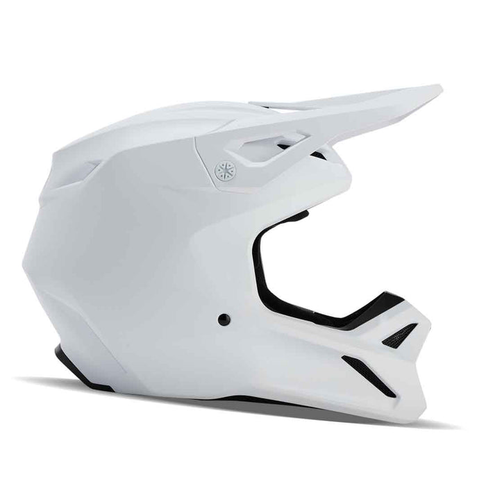 Fox V1 Solid Helmet MT WHT Fox