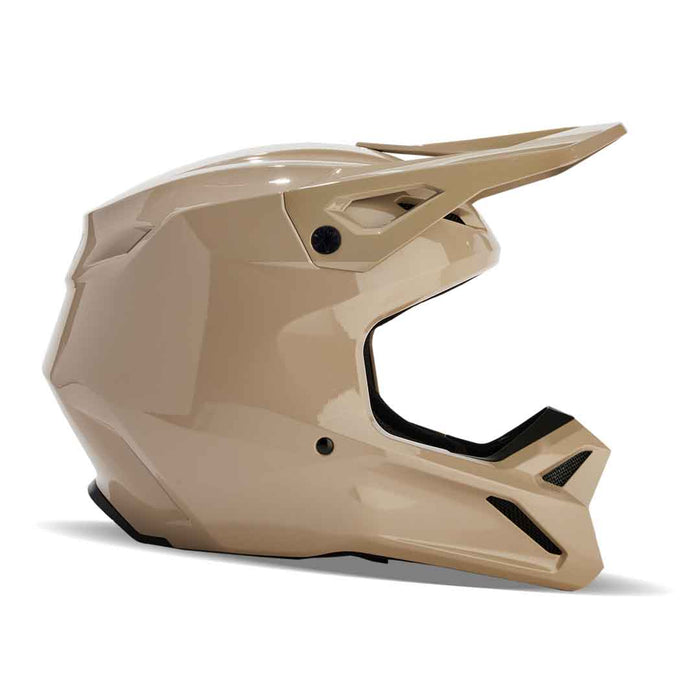 Fox V1 Solid Helmet - Taupe