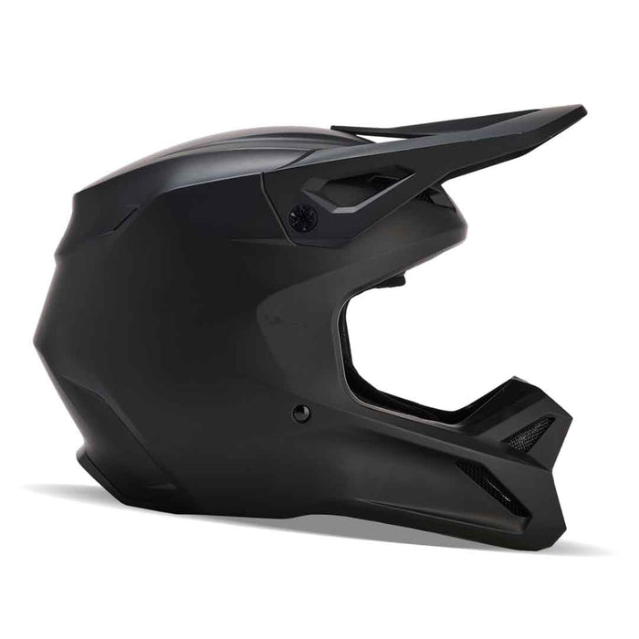 Fox V1 Solid Helmet MT BLK Fox
