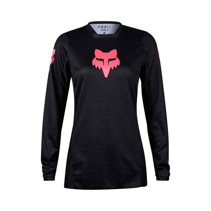 Fox Wmns Blackout Jersey - Blk/Blk