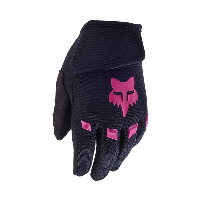Fox Kids Dirtpaw Glove BLK/PNK Fox