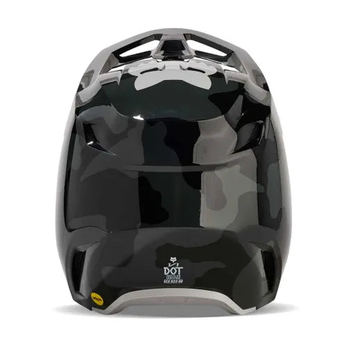 YOUTH V1 BNKR HELMET BLACK CAMO Fox