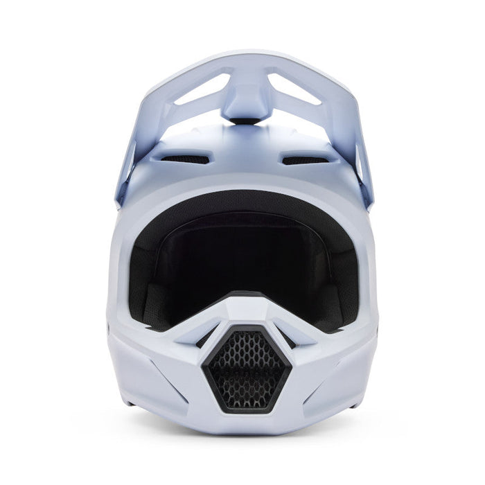 Fox Youth V1 Solid Helmet MT WHT Fox