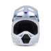 Fox Youth V1 Solid Helmet MT WHT Fox