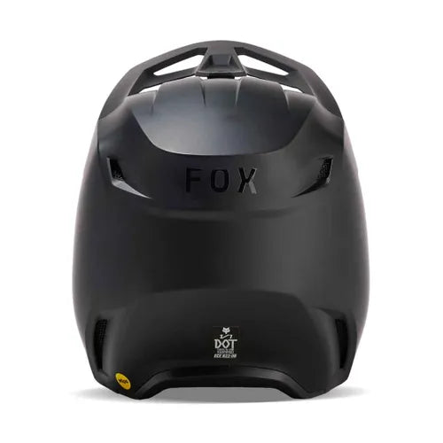 YOUTH V1 MATTE BLACK HELMET Fox