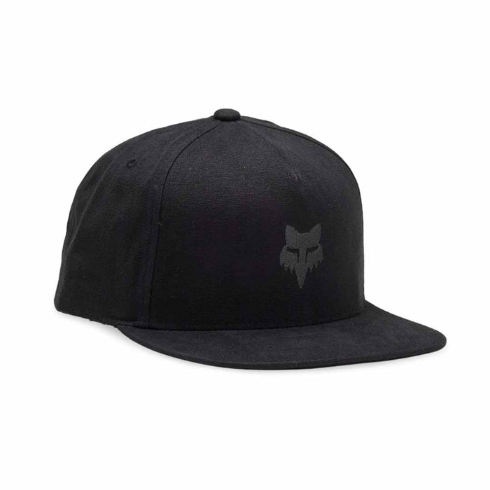Fox Fox Head Snapback Hat - BlkCharcoal