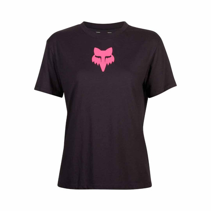 Fox W Fox Head Ss Tee - BlkPnk