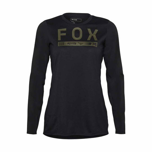 Fox Womens Ranger Off Road Jersey BLK Fox