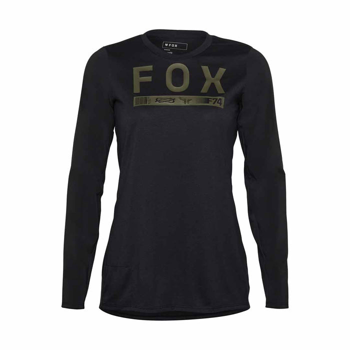 Fox Womens Ranger Off Road Jersey BLK Fox