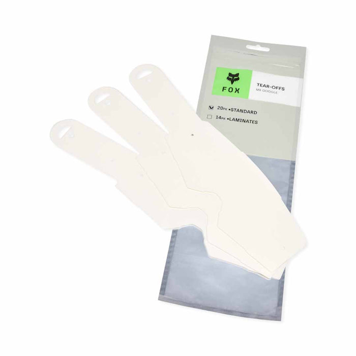 Fox Mx24 Arspc/Main Std Tear Off 20Pk - Clr