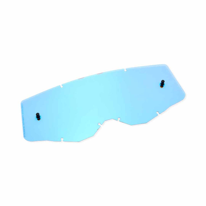 Fox Mx24 Yth Main Lexan Lens - Mirror - Blu