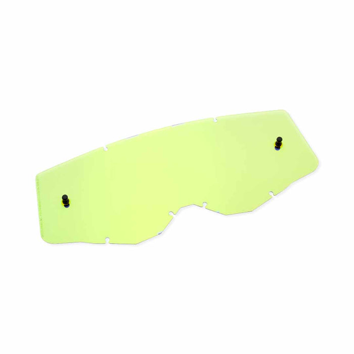 Fox Mx24 Yth Main Lexan Lens - Mirror - Grn