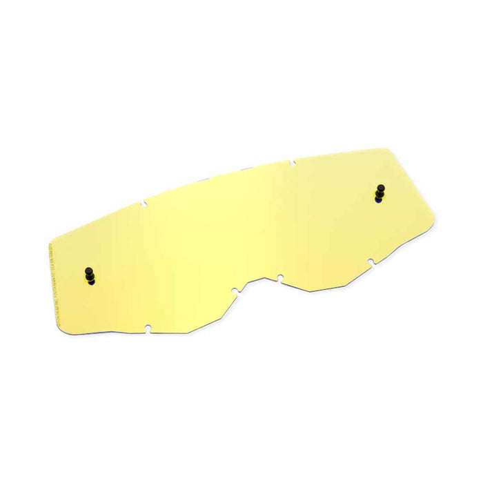 Fox Mx24 Yth Main Lexan Lens - Mirror - Gld