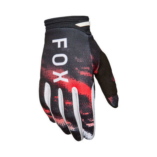 Fox 180 Kairos Glove WHT/FLO RED Fox