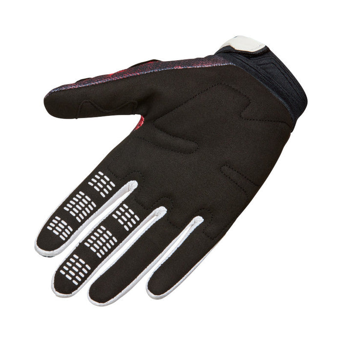 Fox 180 Kairos Glove WHT/FLO RED Fox
