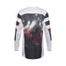 Fox 180 Kairos Jersey WHT/FLO RED Fox