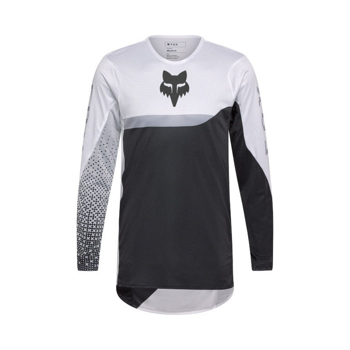 Fox Flexair Fracture Jersey WHT/BLK Fox