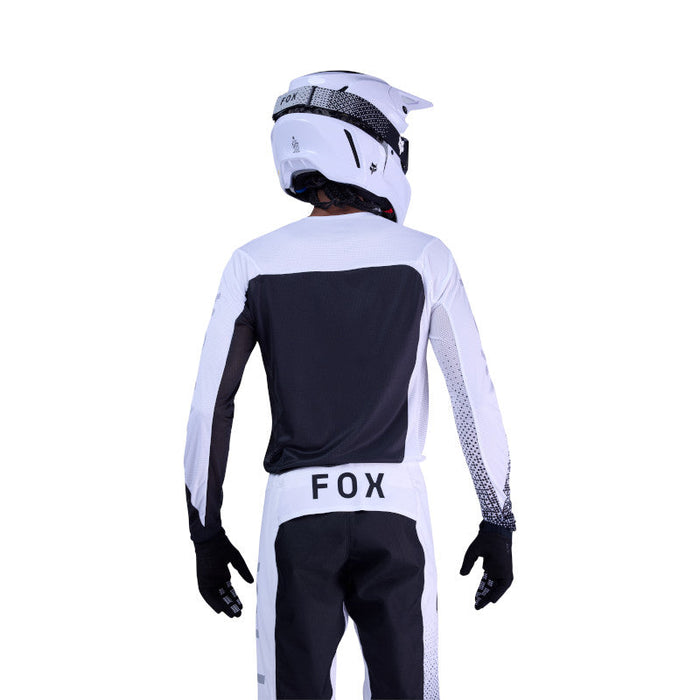 Fox Flexair Fracture Jersey WHT/BLK Fox