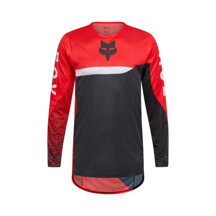 Fox Flexair Fracture Jersey FLO RED Fox