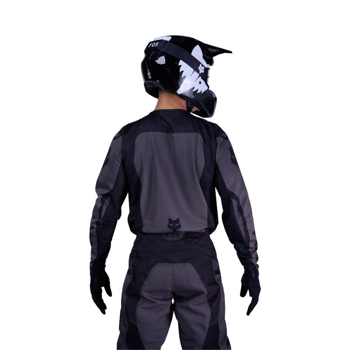 Fox 180 Shield Jersey - Extd Sizes BLK Fox