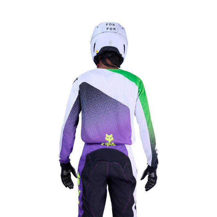 Fox 180 Kawasaki Jersey PUR/WHT Fox