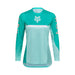 Fox Womens Flexair Fracture Jersey AQU Fox