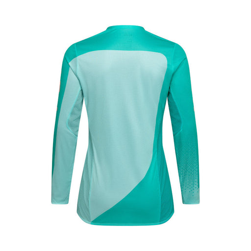 Fox Womens Flexair Fracture Jersey AQU Fox