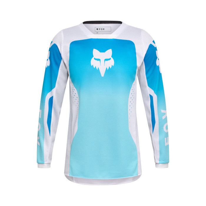 Fox Youth Girls 180 Shield Jersey BLU/WHT Fox