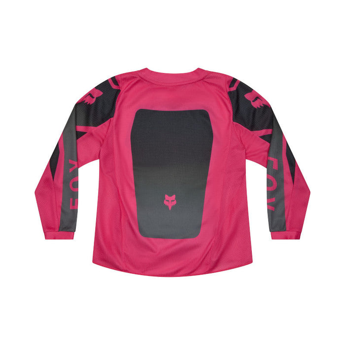 Fox Kids Girls 180 Shield Jersey BLK/PNK Fox