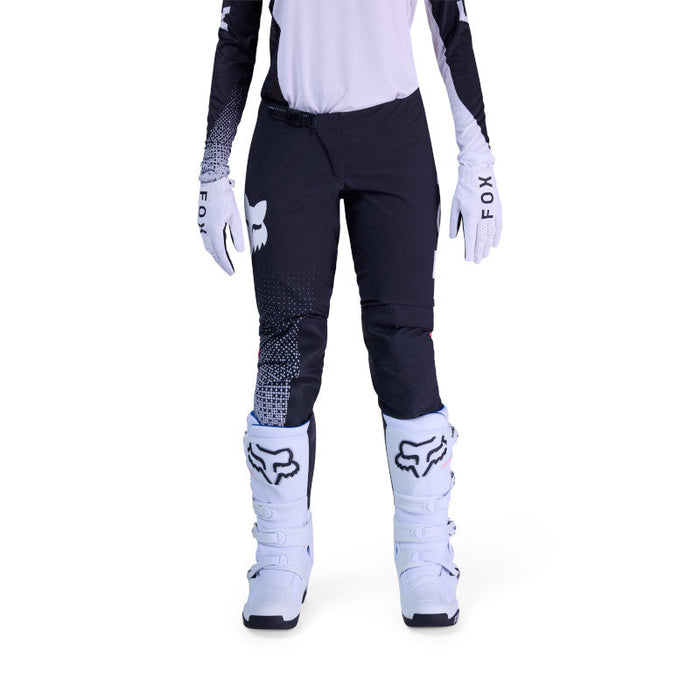 Fox Womens Flexair Fracture Pant WHT/BLK Fox