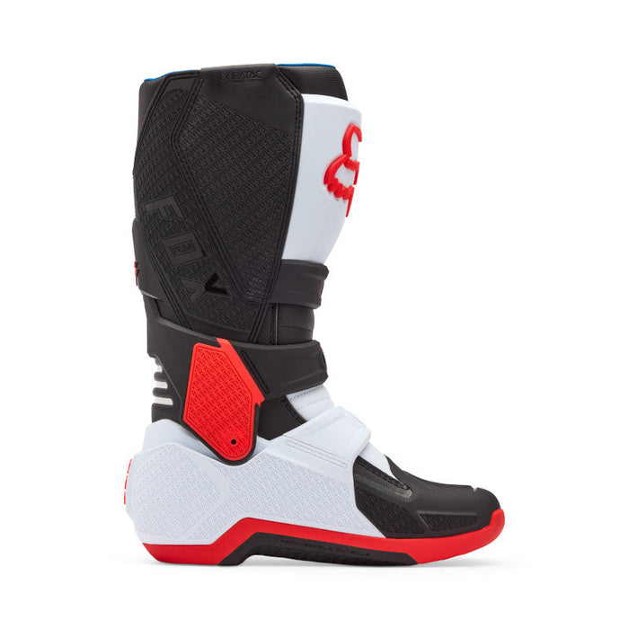 Fox Motion Boot - Wht/Flo Red