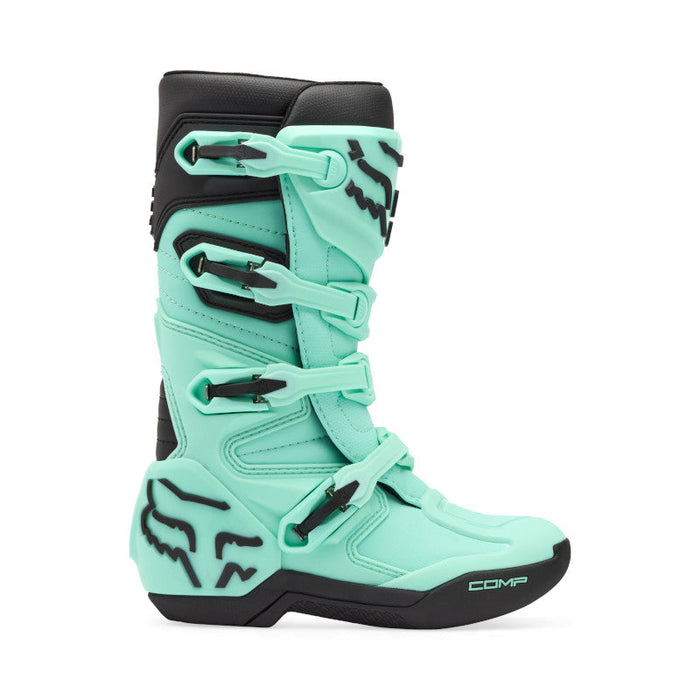 Fox Youth Comp Boot TEAL Fox