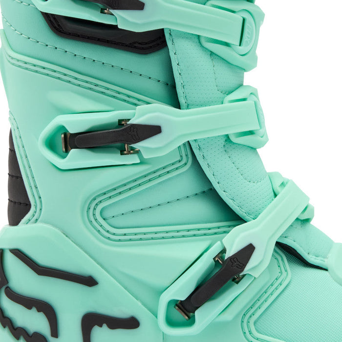 Fox Youth Comp Boot TEAL Fox