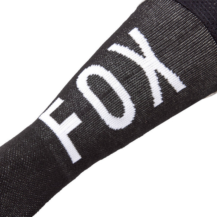 Fox Flexair Fracture Kb Sock WHT/BLK Fox