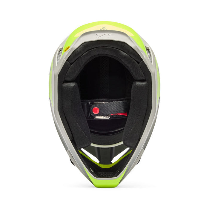 Fox V1 Collect Helmet GRY/YLW Fox