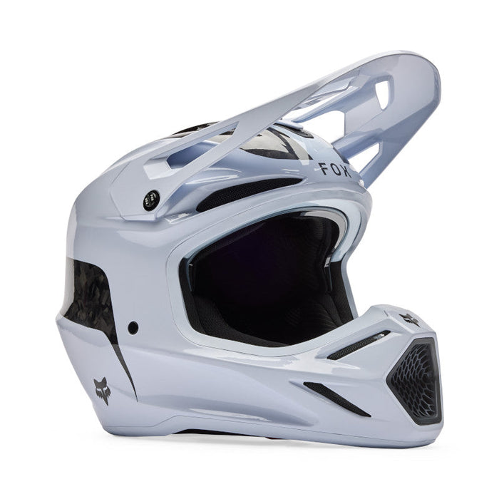 Fox V3 RS Fracture Helmet WHT Fox