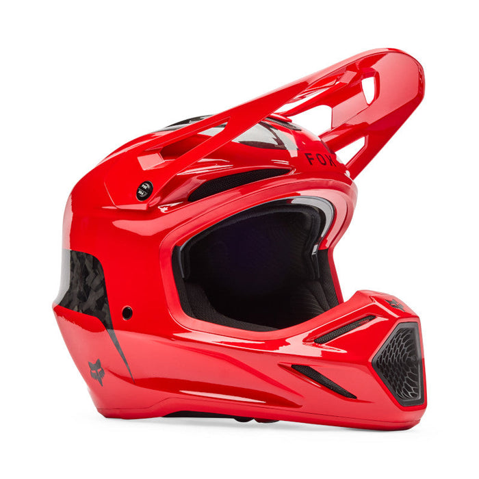 Fox V3 RS Fracture Helmet FLO RED Fox