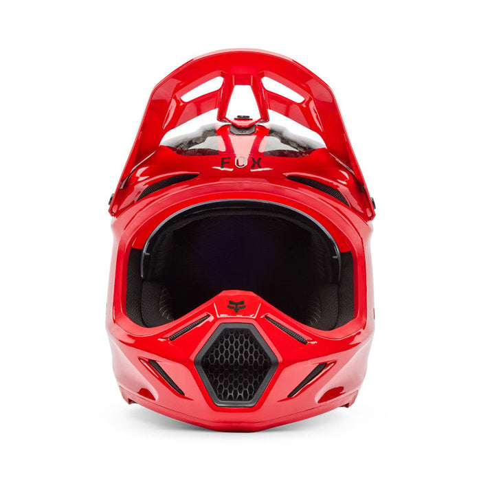 Fox V3 Rs Fracture Helmet - Flo Red