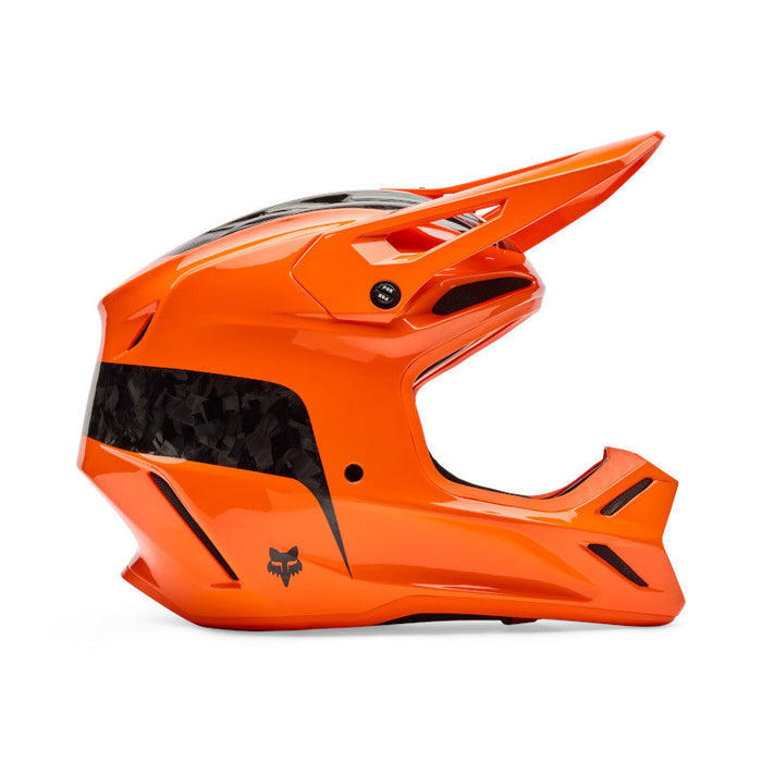 Fox V3 RS Fracture Helmet FLO ORG Fox