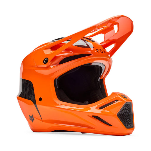Fox V3 RS Fracture Helmet FLO ORG Fox