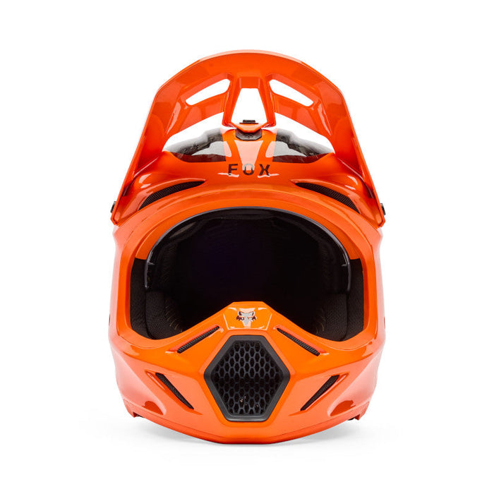 Fox V3 RS Fracture Helmet FLO ORG Fox