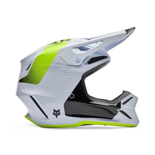 Fox V3 Tine Helmet WHT Fox
