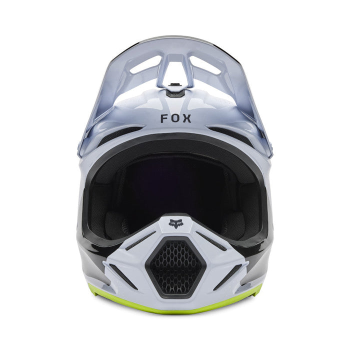 Fox V3 Tine Helmet WHT Fox