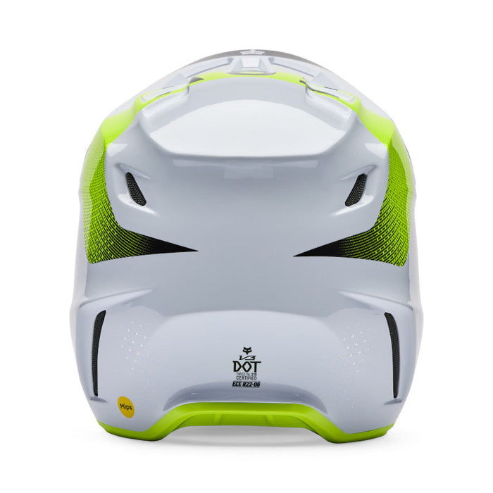 Fox V3 Tine Helmet WHT Fox